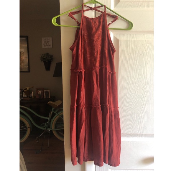 Mossimo Supply Co. Dresses & Skirts - 🌈 5 for $25 🌈 Rust orange embroidered dress